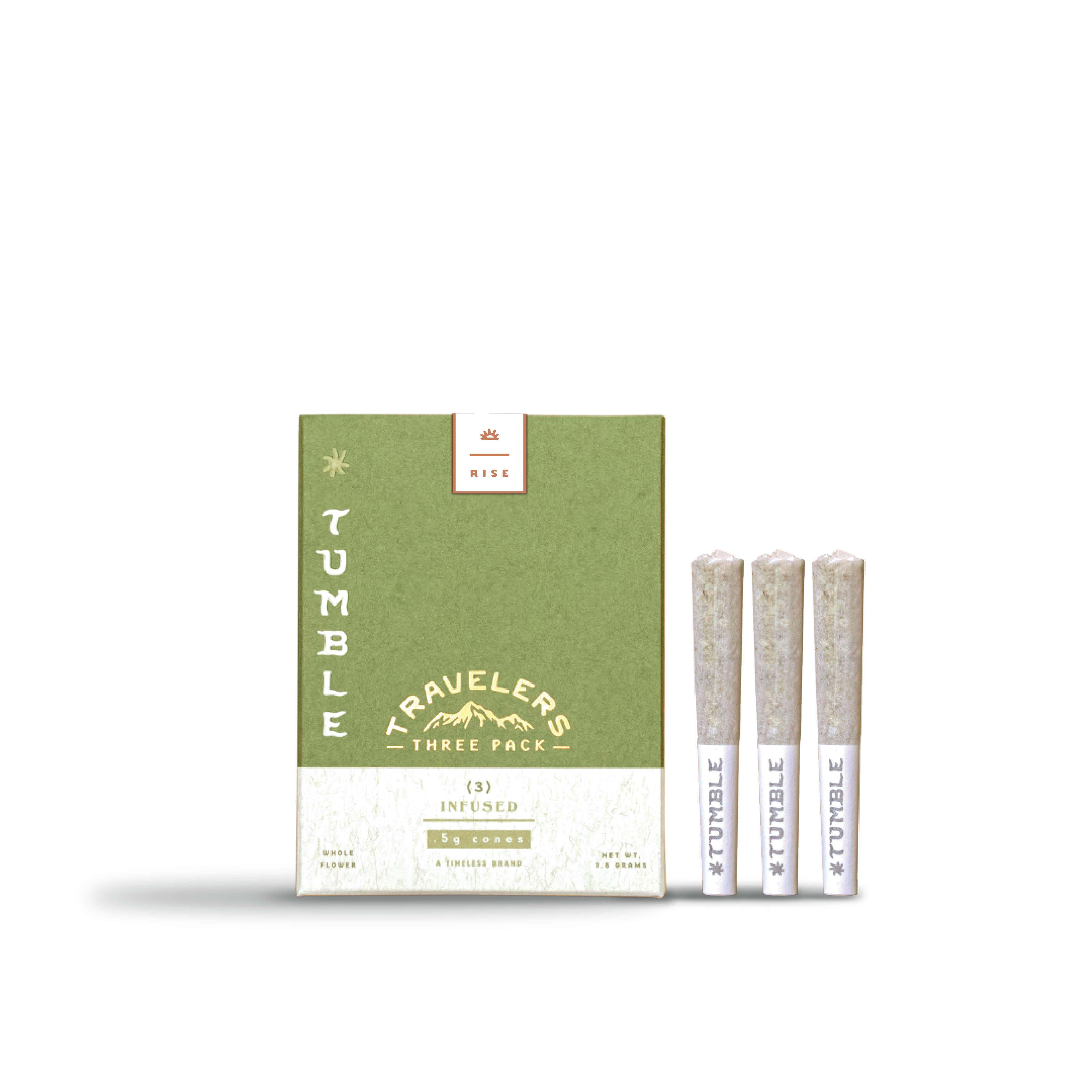 Photograph of product: Wet Dream Rise Infused Pre-Roll | Travelers