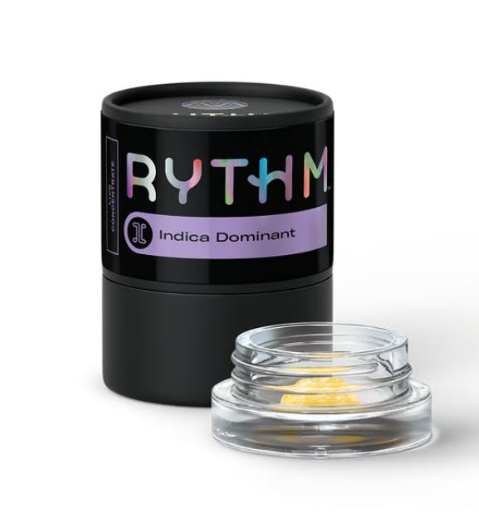 Photograph of product: Rythm Concentrate 1g Live Rosin- RS11 x Ozark