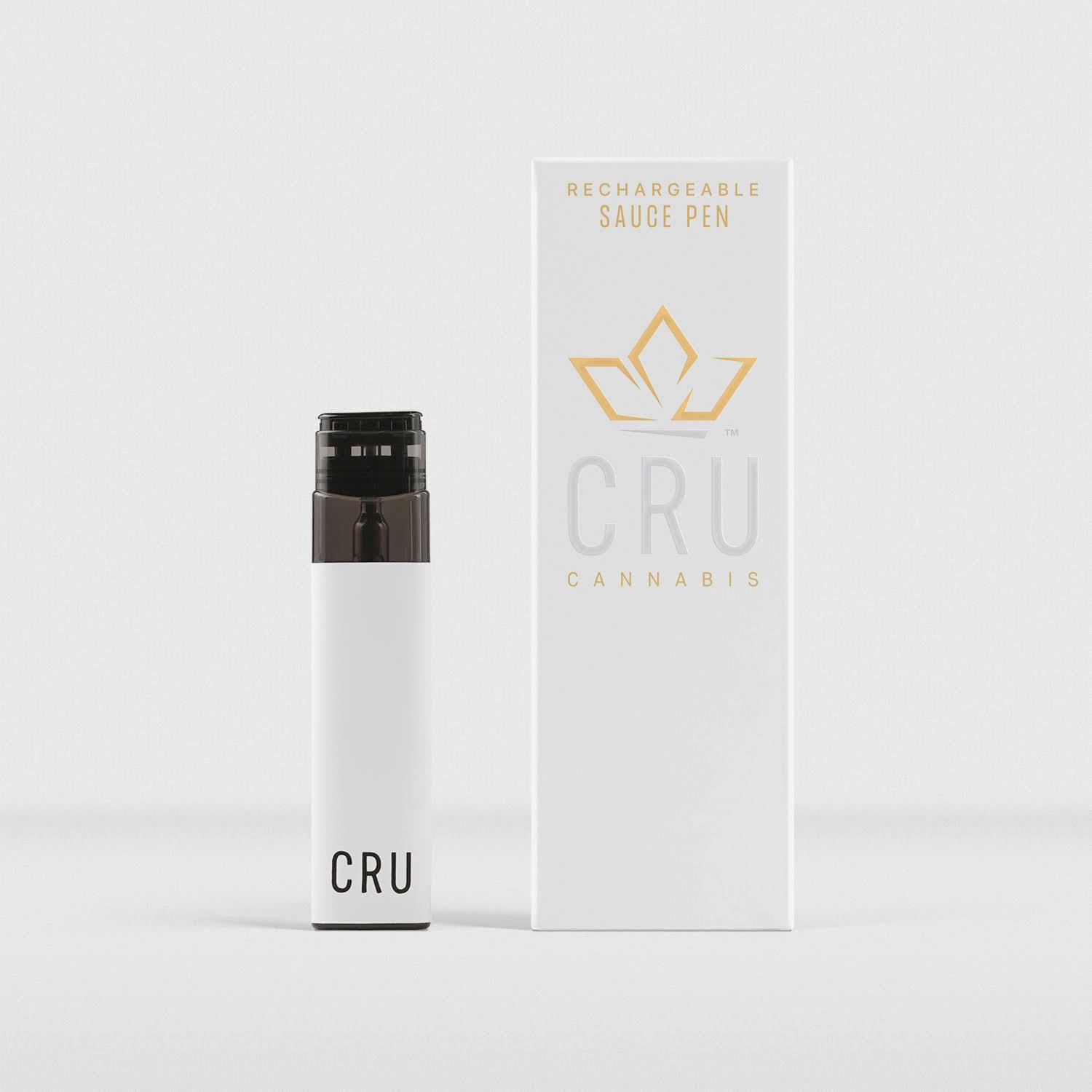 Photograph of product: CRU | 1g Vape | Acai Berry Gelato | Oui'd