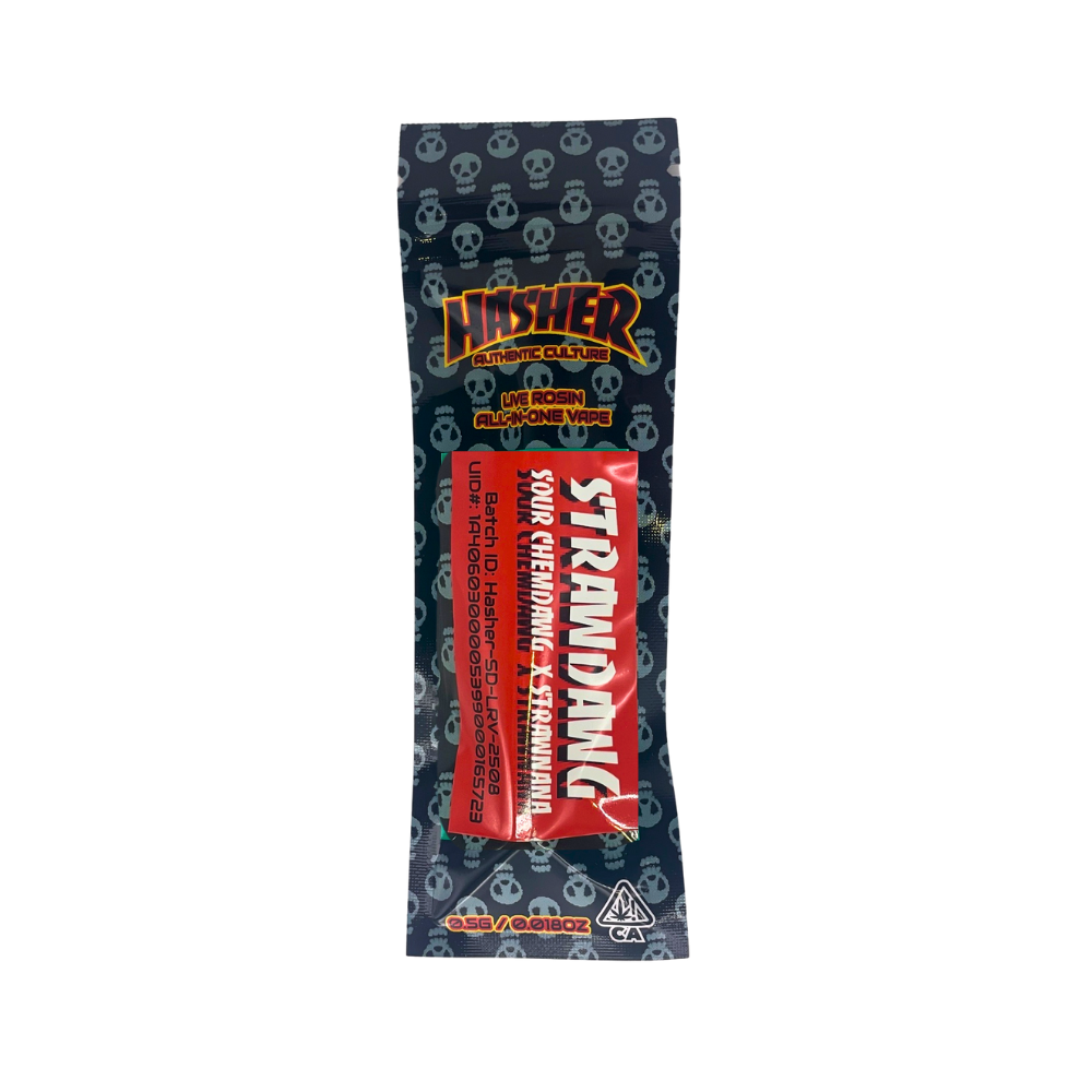 Photograph of product: ROSIN AIO - STRAWDAWG .5G - au chocolatER