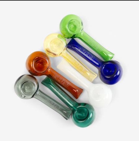 Photograph of product: GRAV Pinch Spoon Glass Pipe Assorted Colors