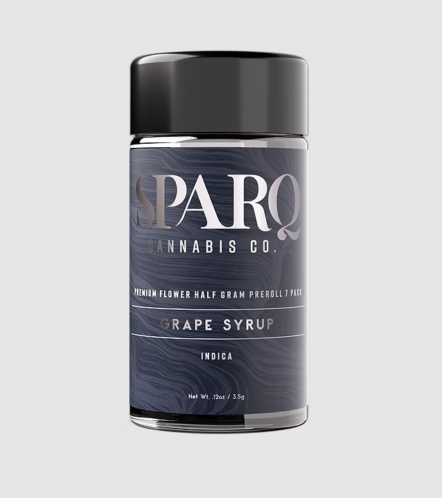 Photograph of product: 7pk Pre-Rolls | Grape Syrup | 0.5g
