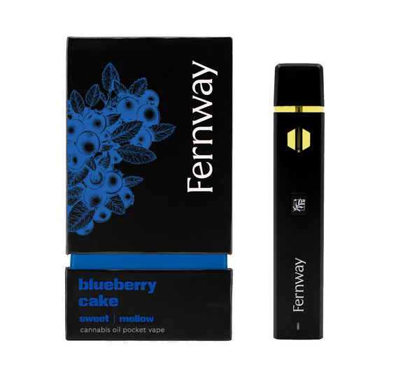Photograph of product: Fernway - Blueberry Cake 2g Disposable