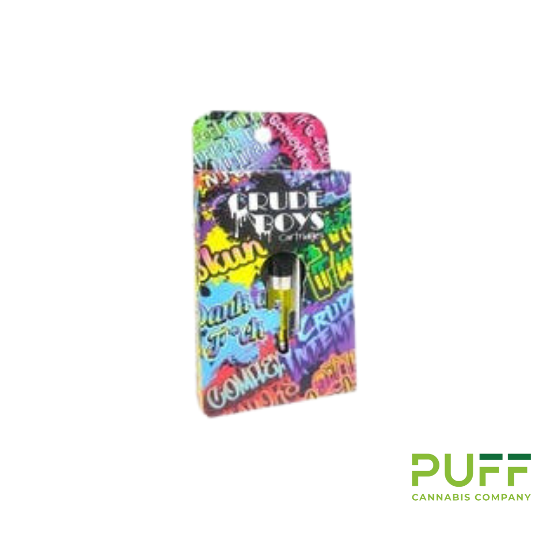 Photograph of product: Crude Boys | 1g 510 Cartridge | Orange Soda