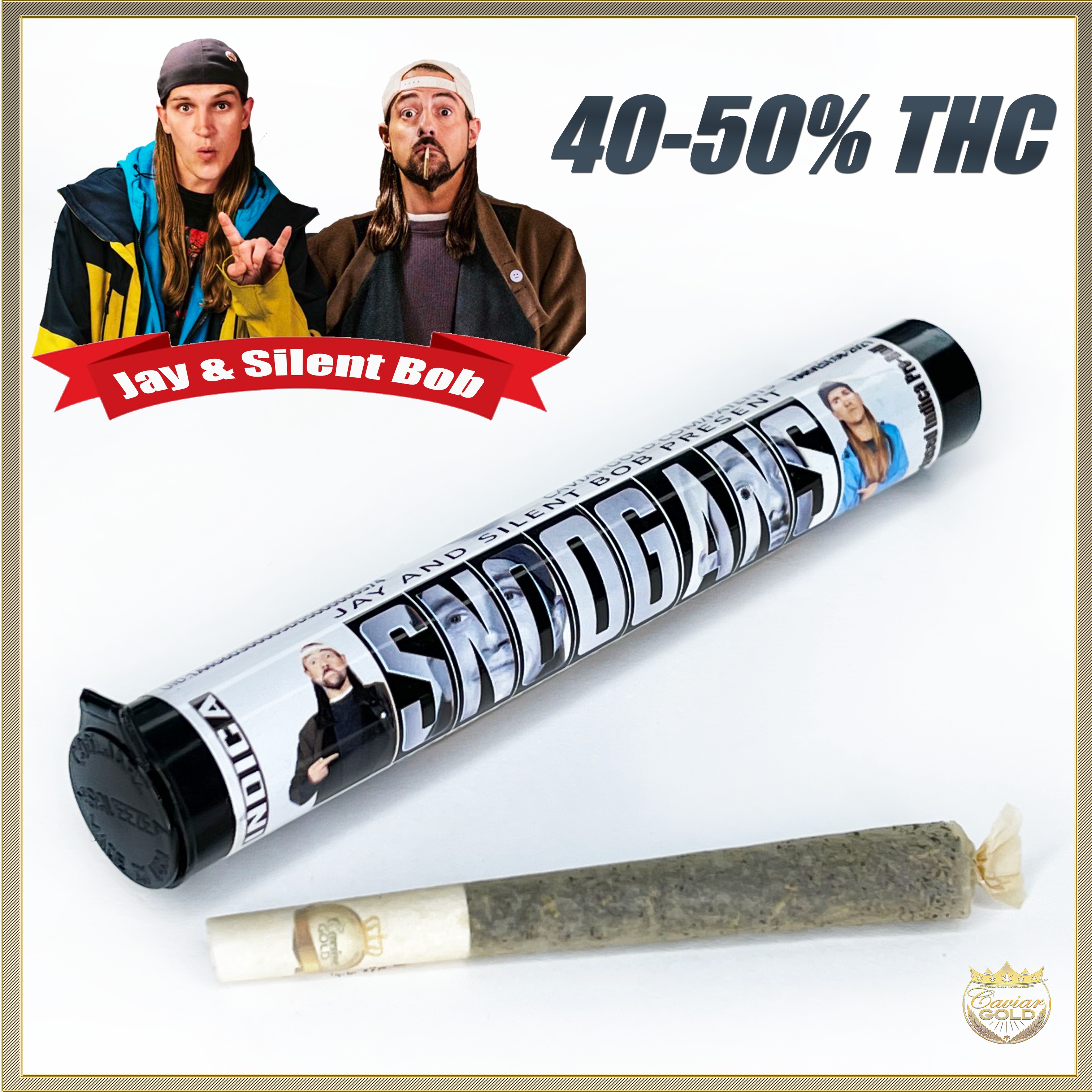 Photograph of product: King Cavi Infused Pre-Roll - Snoogans