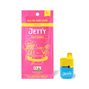 Photograph of product: Jetty Vape Disposable 1g- Maui Wowie