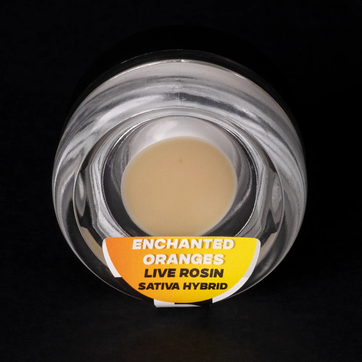 Photograph of product: Enchanted Oranges 90u Whipped Live Rosin