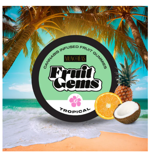 Photograph of product: Munchas Tropical Fruit Gems