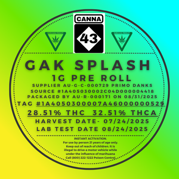 Photograph of product: Gak Splash PR