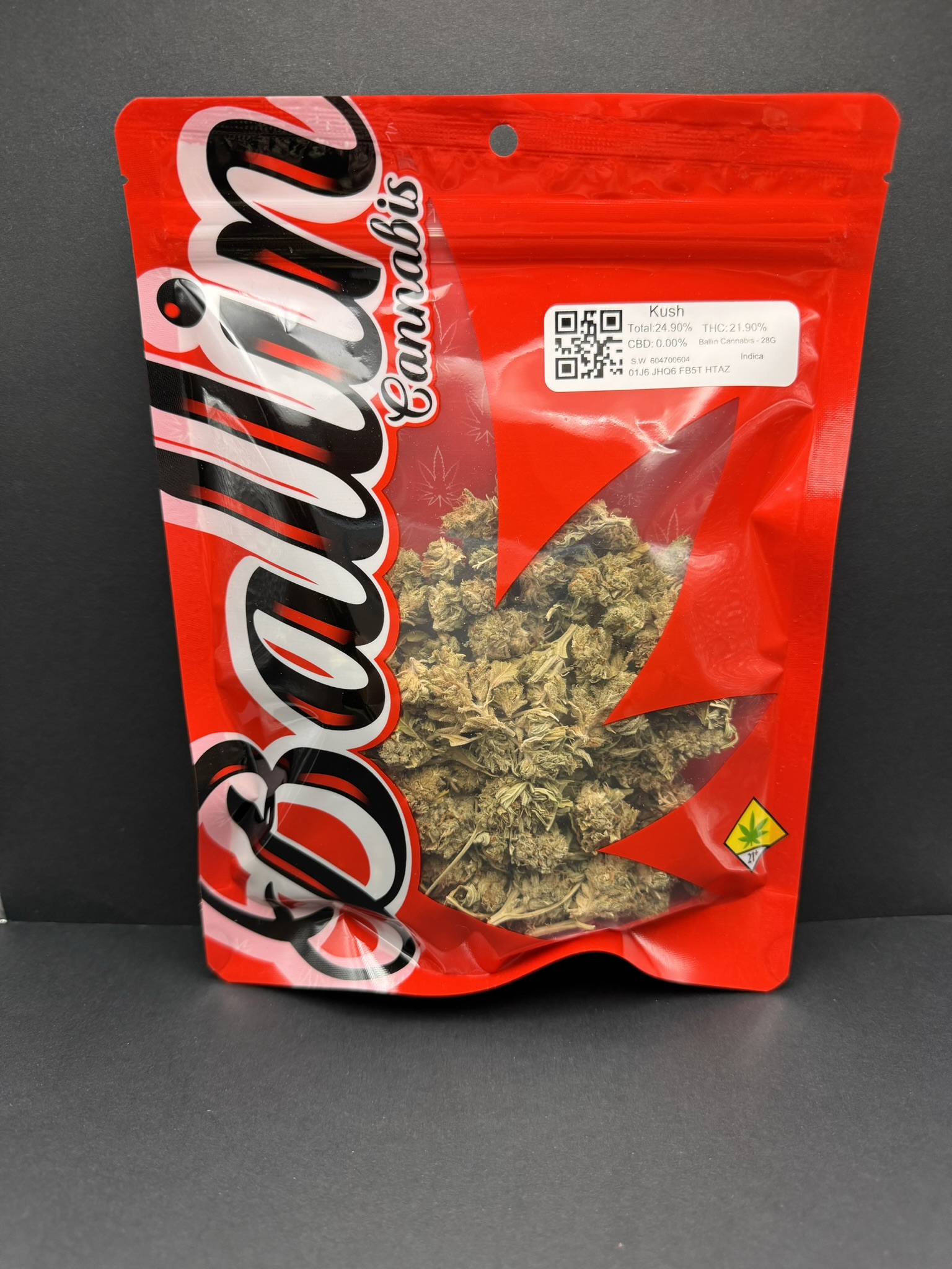 Photograph of product: DD - Ballin Oui'd - Kush - 28g
