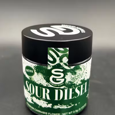 Photograph of product: Sour Diesel | Flower | 3.5g