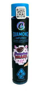 Photograph of product: COOKIES POMEGRANATE SHAKE 1G INFUSED PREROLL