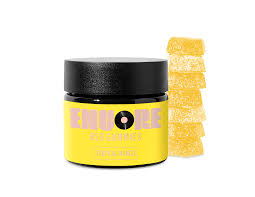Photograph of product: Encore - Tropical Mango RSO Medicated Lozenges 100mg 10pk