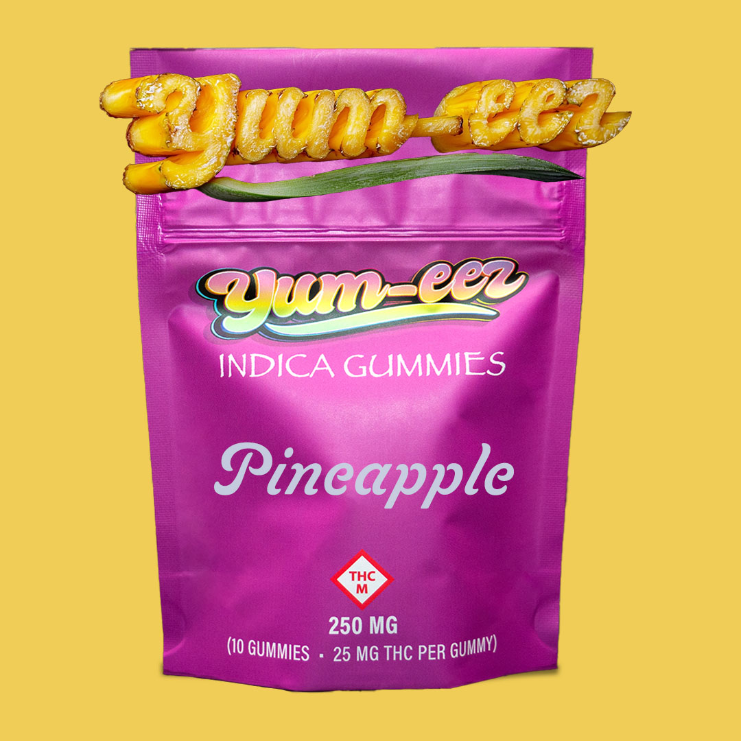 Photograph of product: Pineapple - Gummies - 250mg