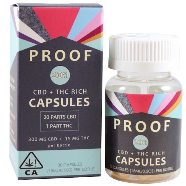 Photograph of product: PROOF Capsules 30 Pack - High TH-oui