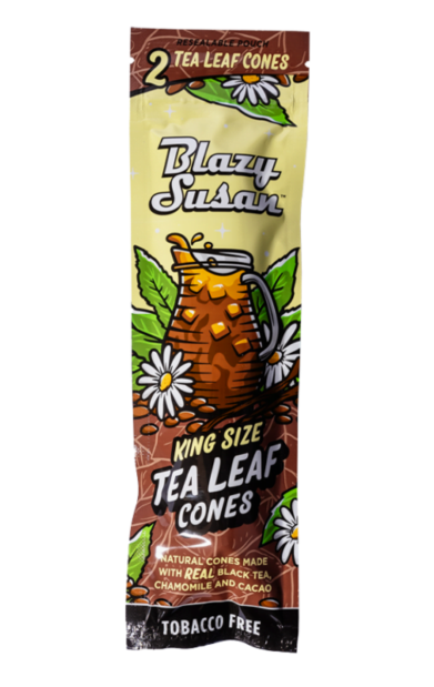 Photograph of product: Blazy Susan Tea Leaf King Cones 2pk