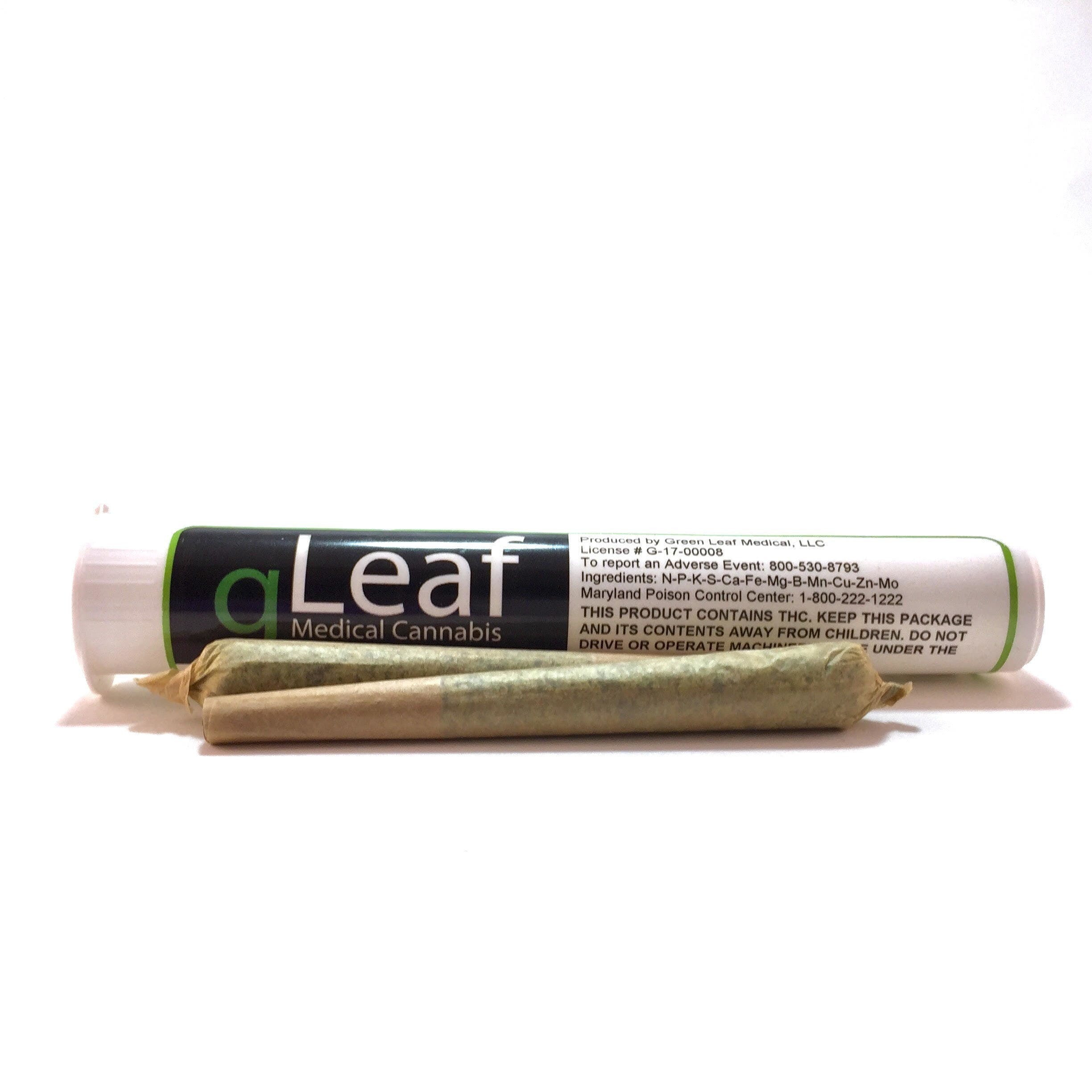 Photograph of product: gLeaf - Sugar Cone - 2x Preroll