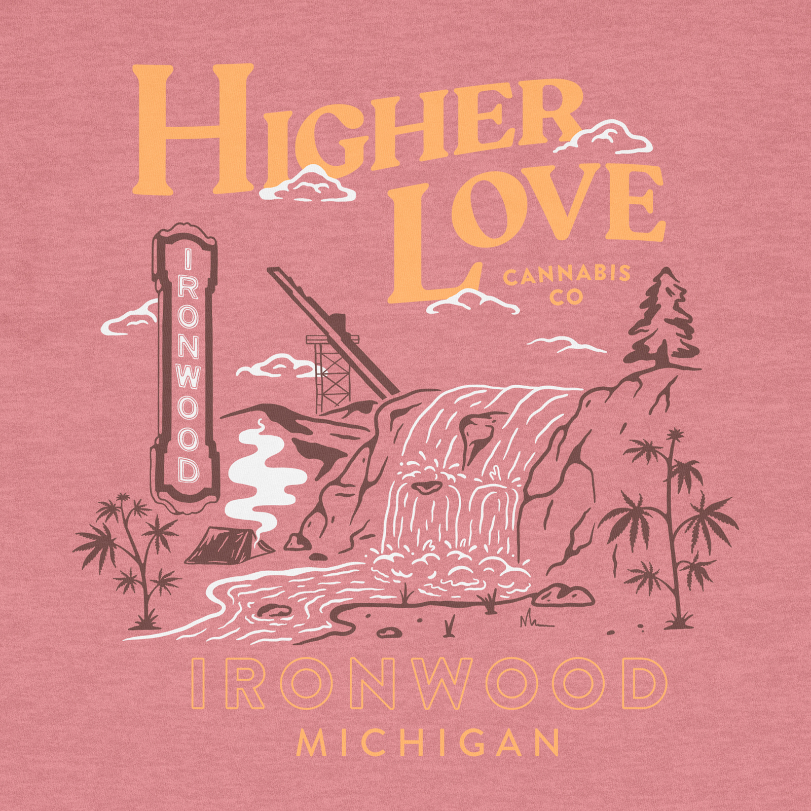 Photograph of product: Ironwood Long Sleeve - Mauve (XL)