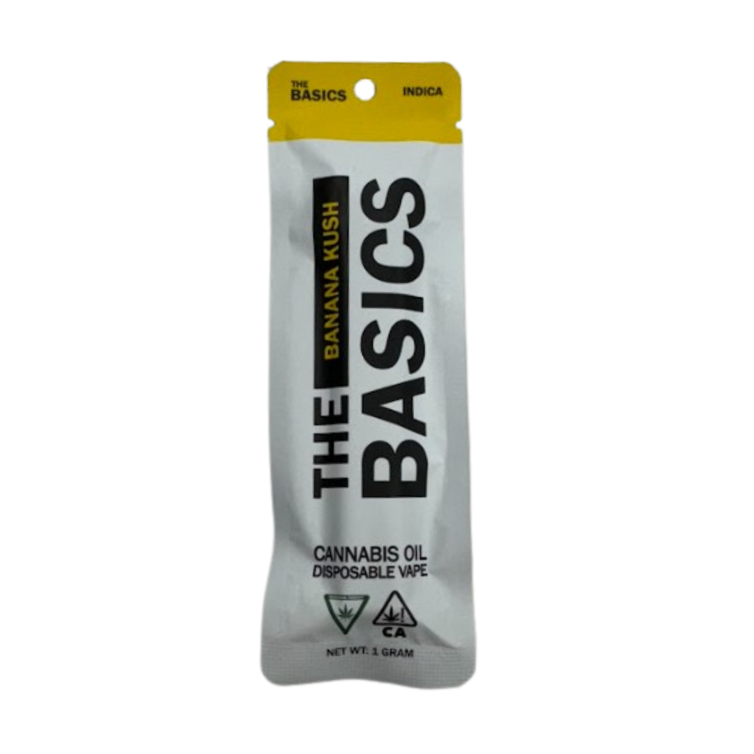 Photograph of product: The Basics - Dispo - Banana Kush