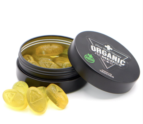 Photograph of product: Pineapple | 50mg | Distillate Troches | 15pk