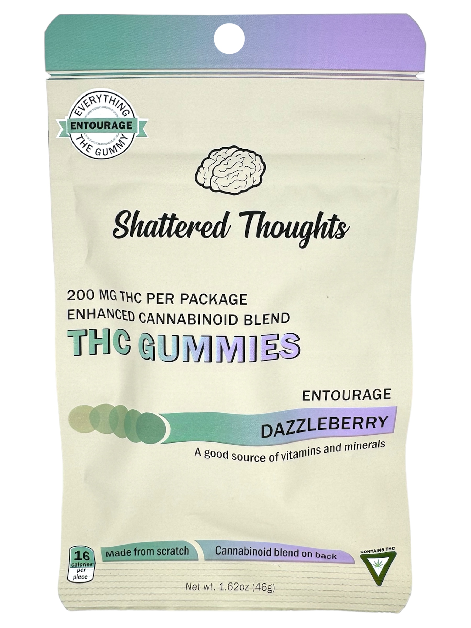Photograph of Product: 200mg Dazzleberry Entourage Blend Gummies