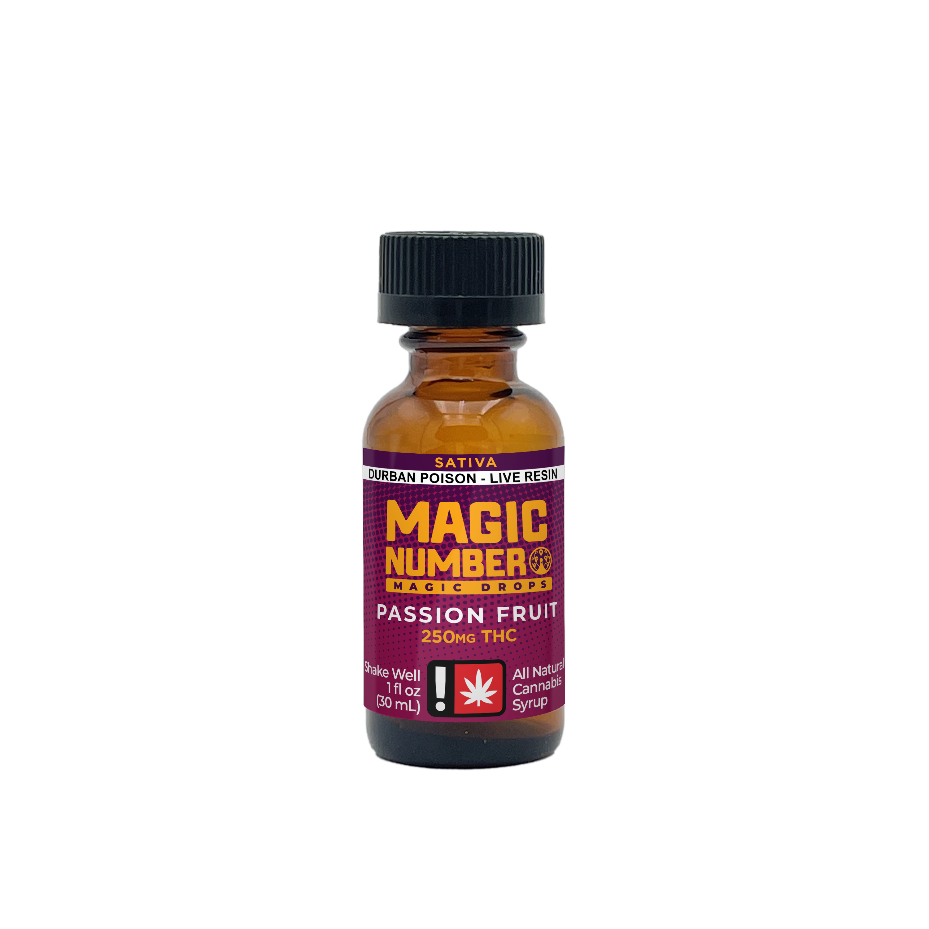 Photograph of Product: Passion Fruit Sativa Magic Drops | 250mg Live Resin