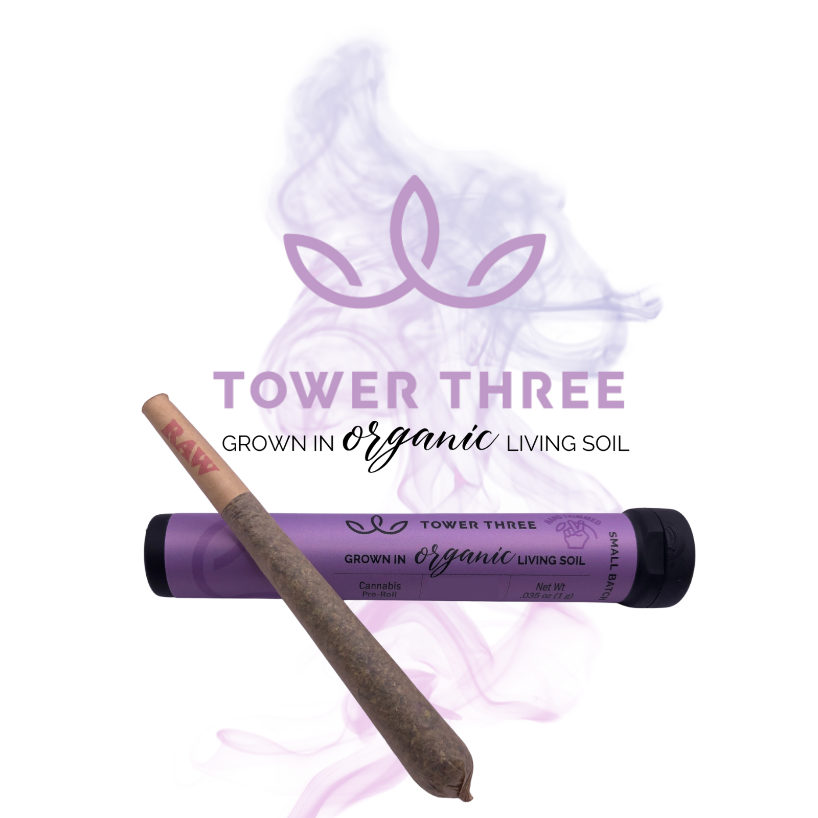 Photograph of product: 1g Pre-Roll | Taunton Cookie | Tower Three