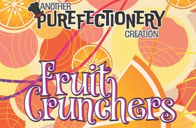 Photograph of product: Fruit Cruncher - 100mg Rainbow Crunch Cherry RSO Gummy