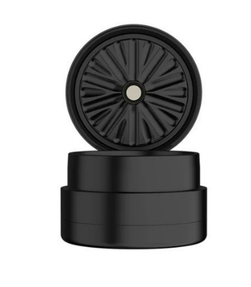 Photograph of product: 2" 3-Piece Toothless Grinder | Black