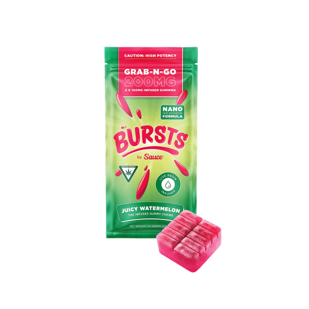 Photograph of product: Sauce - 200mg Grab-N-Go - Juicy Watermelon