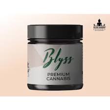 Photograph of product: Black Buddha Blyss Mint Cream Cake Flower 3.5g