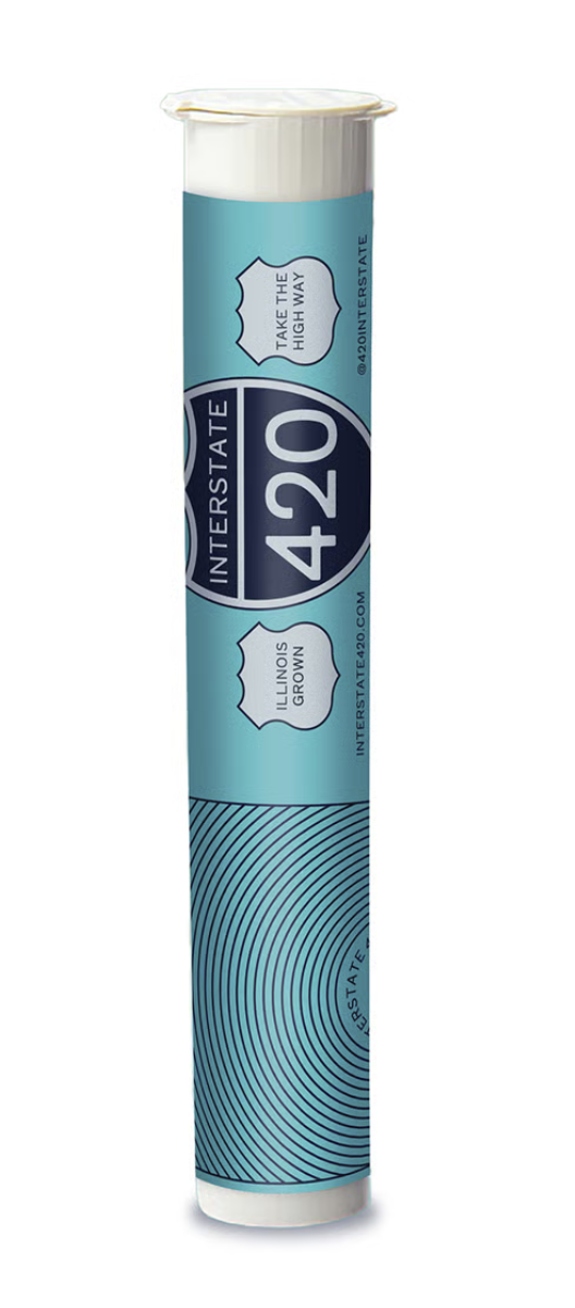 Photograph of product: I420 WINDY CITY 1PK PRE-ROLL .7G