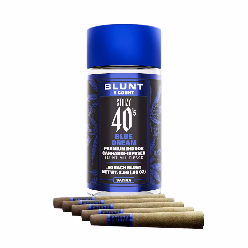 Photograph of product: BLUE DREAM | MINI BLUNTS | 5PK | 2.5G