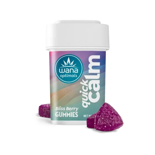 Photograph of product: Quick Calm | 1:10:10 THC : CBD : CBG | 20pk