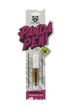 Photograph of product: GDP 1g Vape Cart Phat Panda