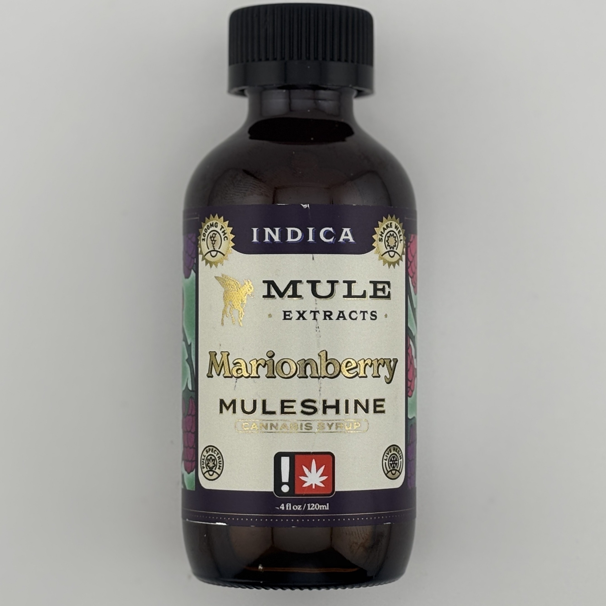 Photograph of product: Mule Extracts | 500mg Muleshine 2:1 TH-oui:CBN [I] | Dreamberry Muleshine