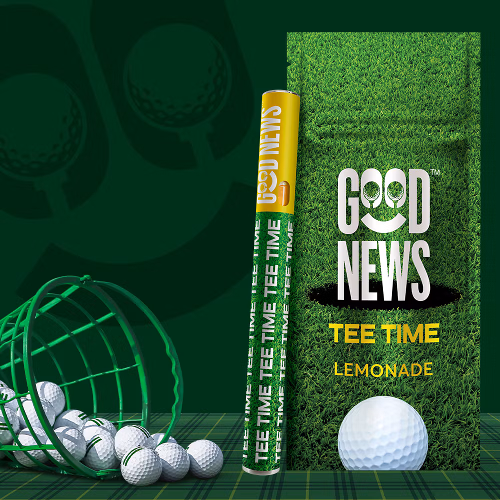 Photograph of product: Good News - Tee Time - Disposable Vape - 0.5g
