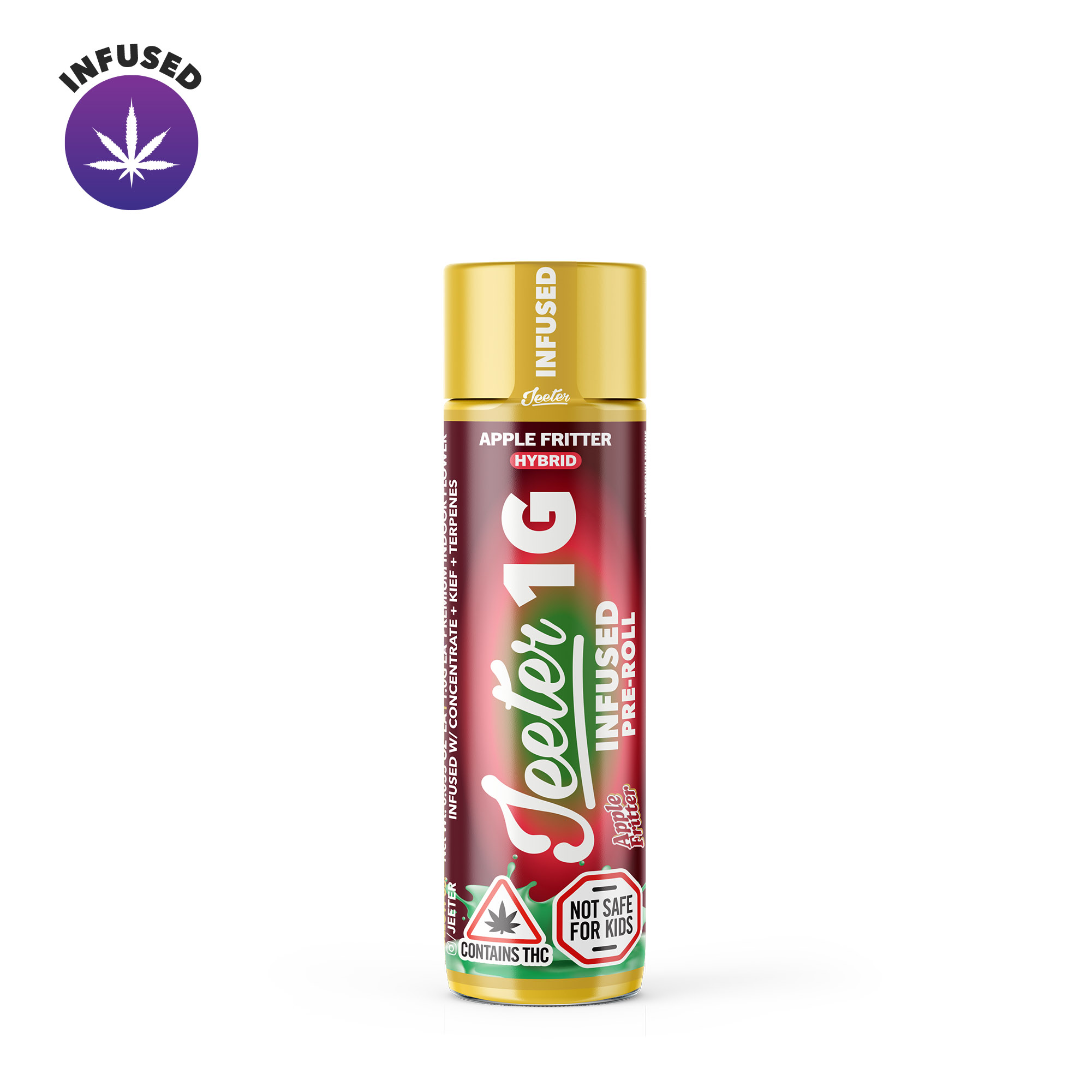 Photograph of product: Apple Fritter | 1g | Infused Preroll