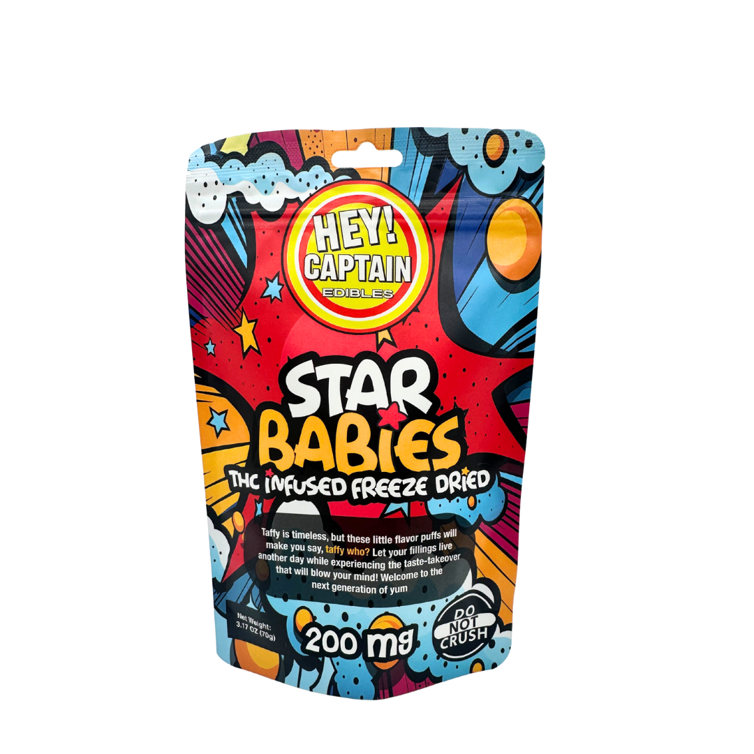 Photograph of product: Hey! Captain | Star Babies | 200mg
