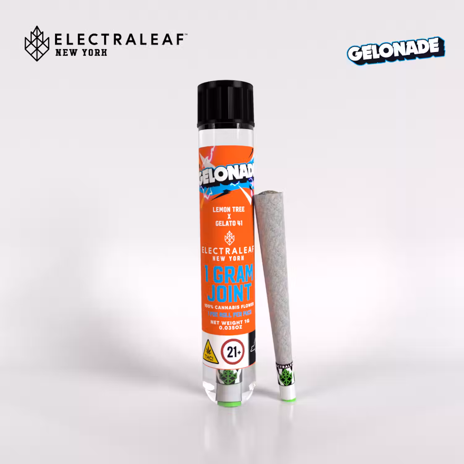 Photograph of product: Electraleaf Pre-roll - Gelonade