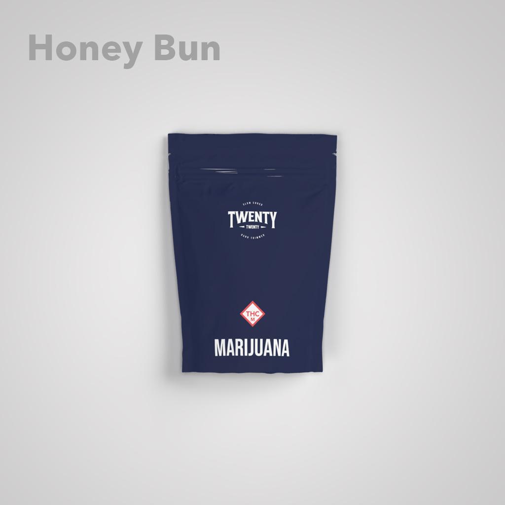 Photograph of product: TWENTY TWENTY - PREPACK - 1G - HONEY BUN - HYBRID