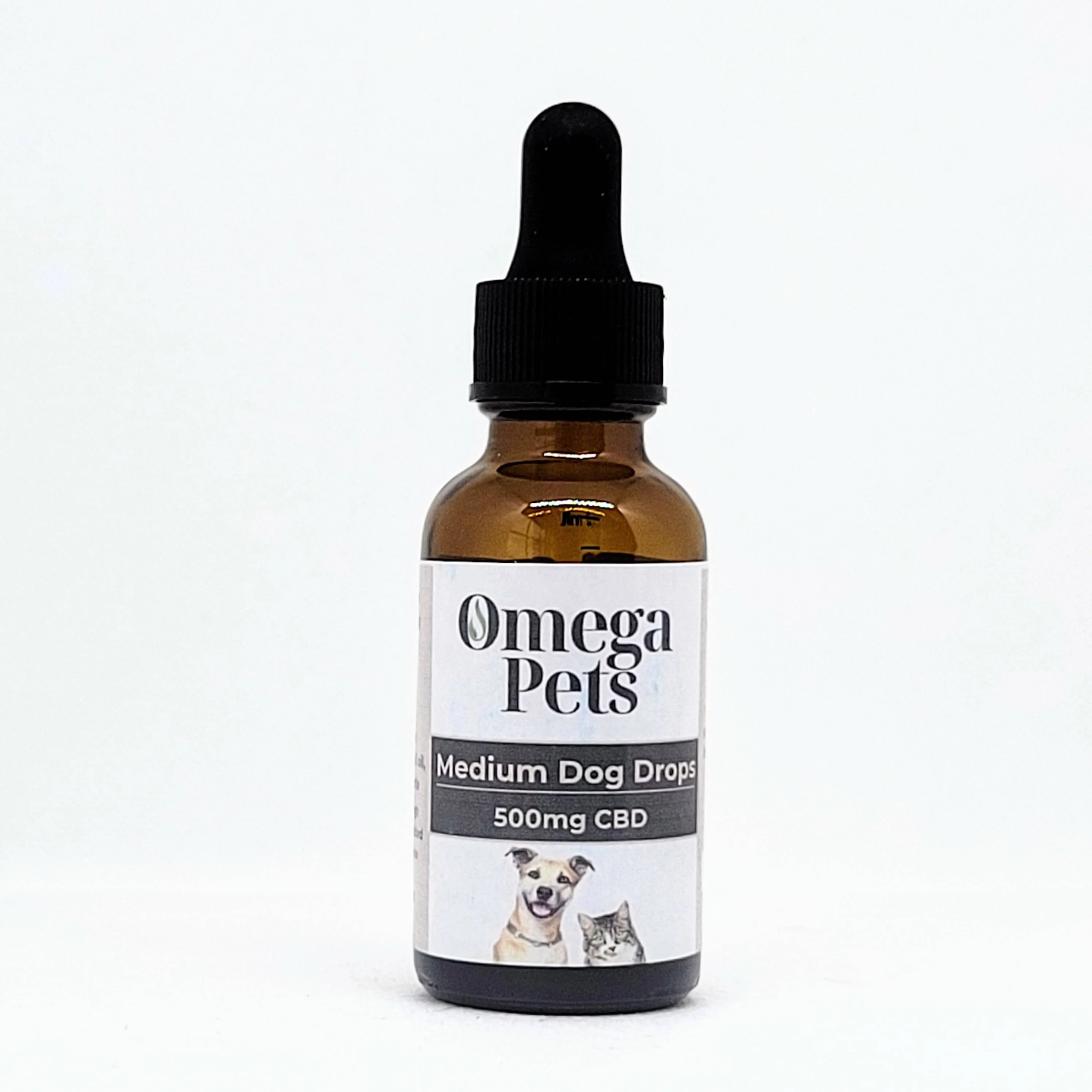 Photograph of product: A to Z Botanicals Ultra Dog Drops - Large Dog 850mg CBD/CBG