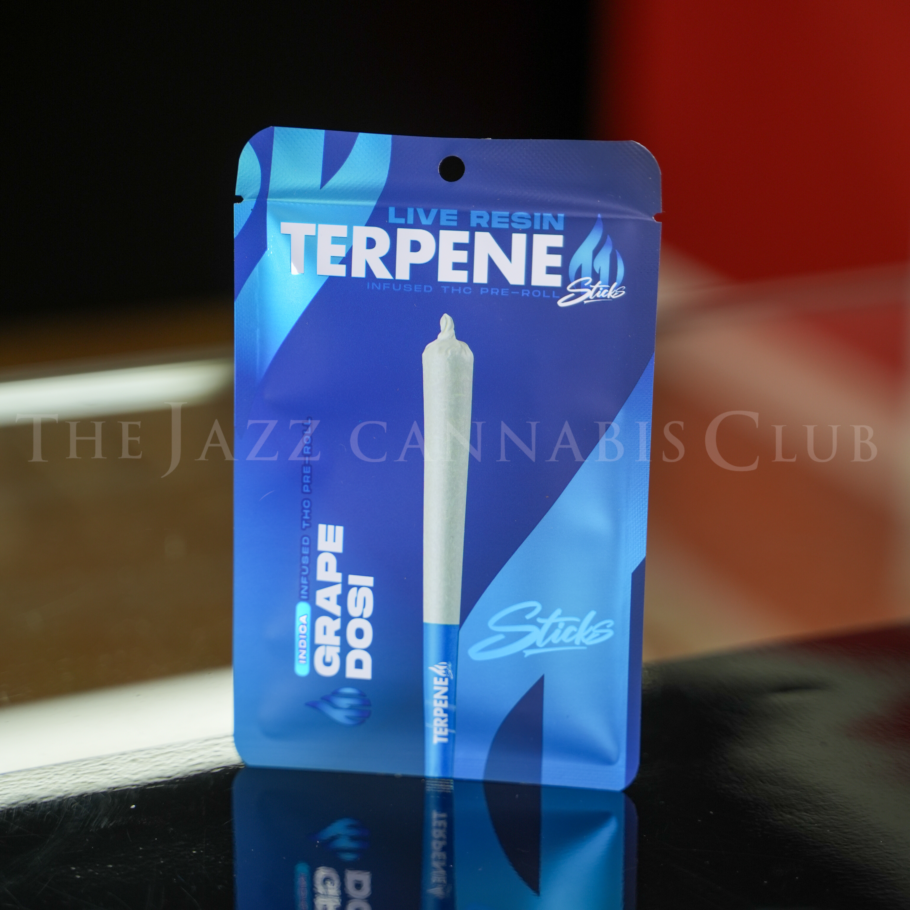Photograph of product: Terpene Sticks - Grape Dosi Infused Live Resin