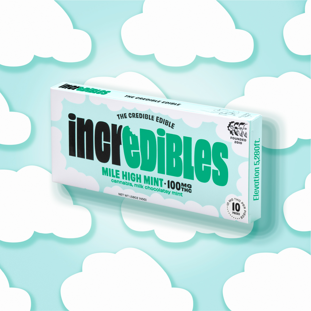 Photograph of product: Mile High Mint Bar | 5mg Per Serving | 20pcs