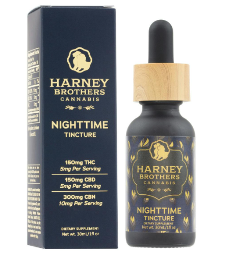 Photograph of product: HARNEY BROTHERS | NIGHTTIME TINCTURE | 1FL.OZ. (150MG)