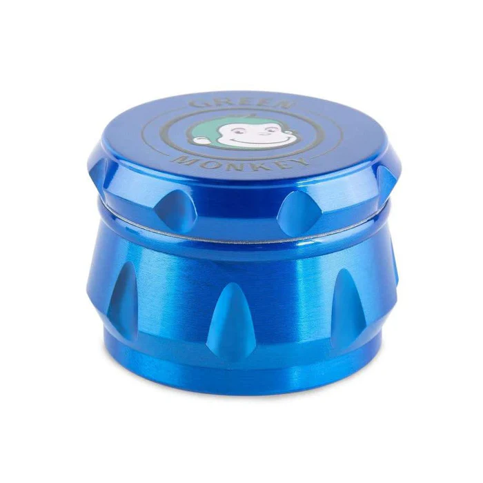 Photograph of product: Green Monkey Baboon Crown Grinder- Blue