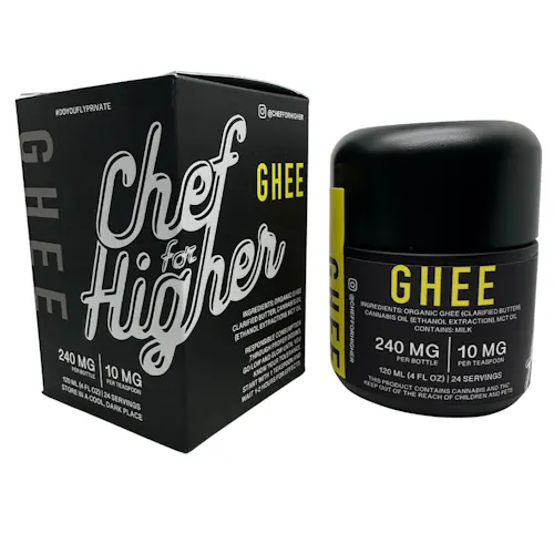 Photograph of product: Chef For Hire - Ghee Oil Tincture - 240mg