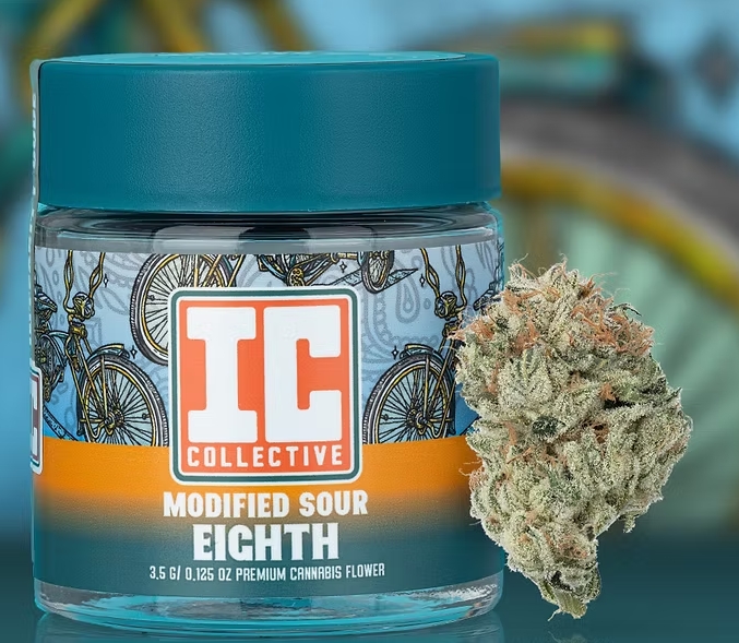 Photograph of product: IC Collective - Flower - Modified Sour - (H) - 3.5g