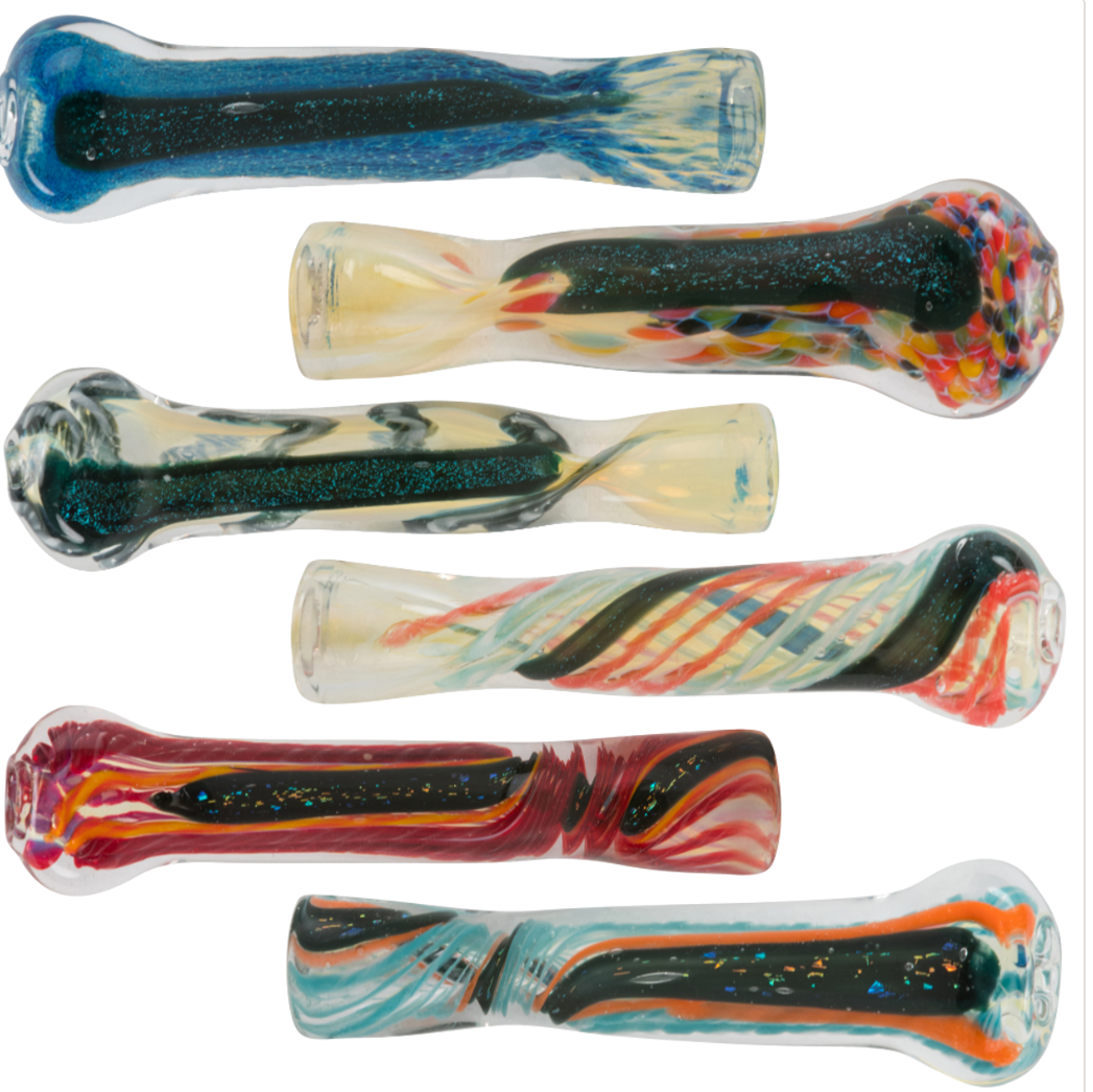 Photograph of product: 3 inch Twisted Dichro Chillum