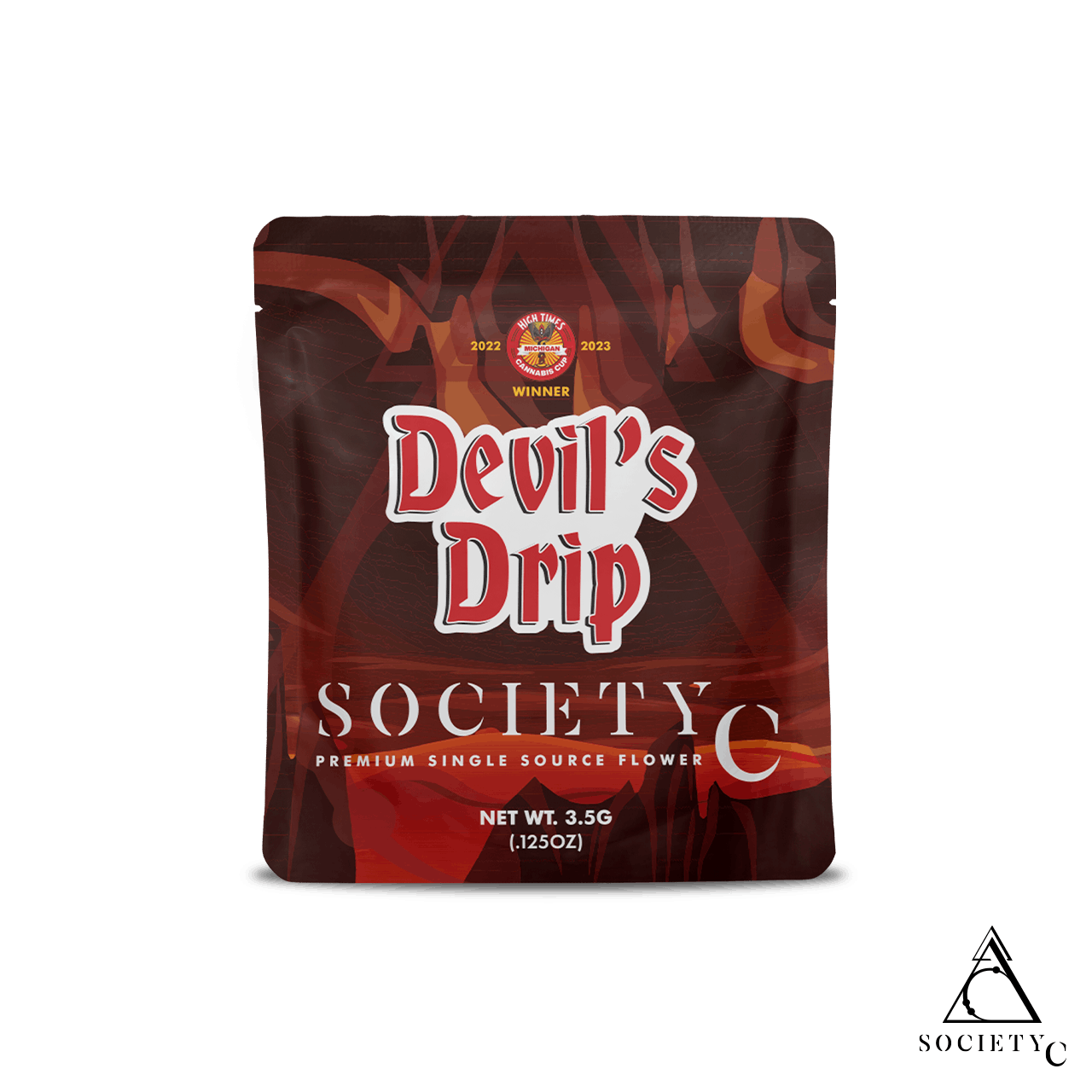 Photograph of product: Society C - Devil's Drip Pre-Packaged 3.5g | 6/$100